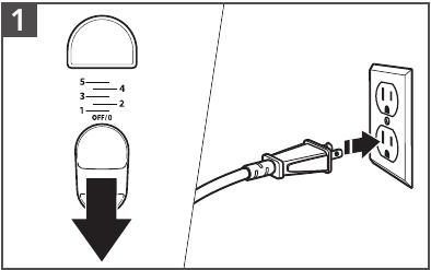 KitchenAid - KHM31 - PRODUCT USAGE - Step 1 - Plug in the unit PRODUCT USAGE - Step 1 - Plug in the unit