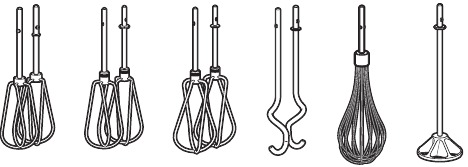 KitchenAid - KHM72 - Cleaning the accessories Cleaning the accessories