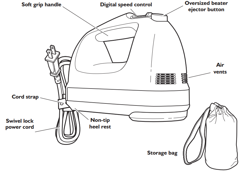 KitchenAid - KHM72 - Device parts and accessories - Part 1 Device parts and accessories - Part 1