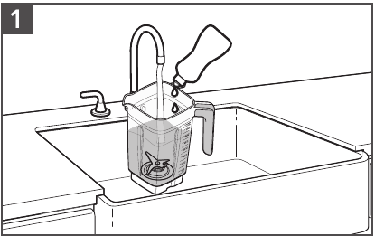 KitchenAid - KSB40 Series - CARE AND CLEANING - Step 1 CARE AND CLEANING - Step 1