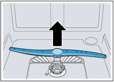 Bosch - SHX65CM5N - Cleaning spray arms - Step 2 Cleaning spray arms - Step 2