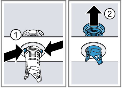 Bosch - SHS53CD2N - Cleaning filters - Step 3 Cleaning filters - Step 3