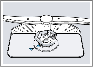Bosch - SHS53CD2N - Cleaning filters - Step 4 Cleaning filters - Step 4