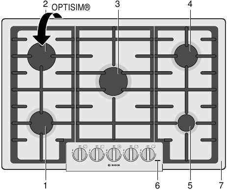 Bosch - NGM5056UC - Parts and Accessories - NGM8046UC Parts and Accessories - NGM8046UC