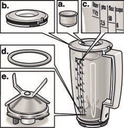 Bosch - MUM6N10UC - BLENDER WITH PLASTIC JAR BLENDER WITH PLASTIC JAR