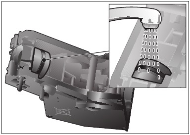 Bosch - BCM8450UC - Cleaning the brewing unit - Step 2 Cleaning the brewing unit - Step 2