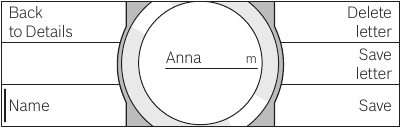 Bosch - BCM8450UC - Entering or changing drinks - Individual name Entering or changing drinks - Individual name