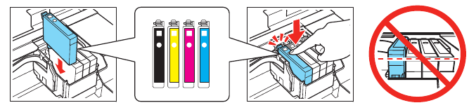 Epson - Small-in-One XP-200 - Install ink cartridges - Step 2 Install ink cartridges - Step 2