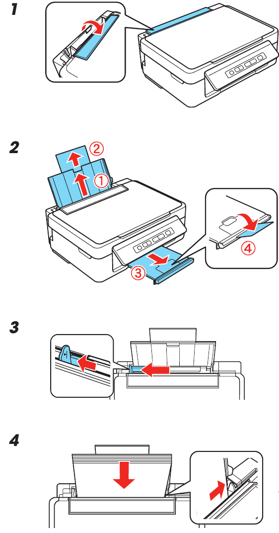 Epson - Small-in-One XP-200 - Load paper - Step 1 Load paper - Step 1