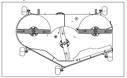 Husqvarna - Z460XS - Adjusting the Mower Deck - Step 1 Adjusting the Mower Deck - Step 1