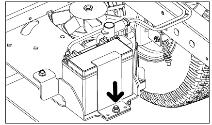 Husqvarna - Z460XS - Battery Removal Battery Removal