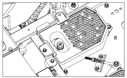 Husqvarna - Z460XS - Pump Belt Removal - Step 1 Pump Belt Removal - Step 1