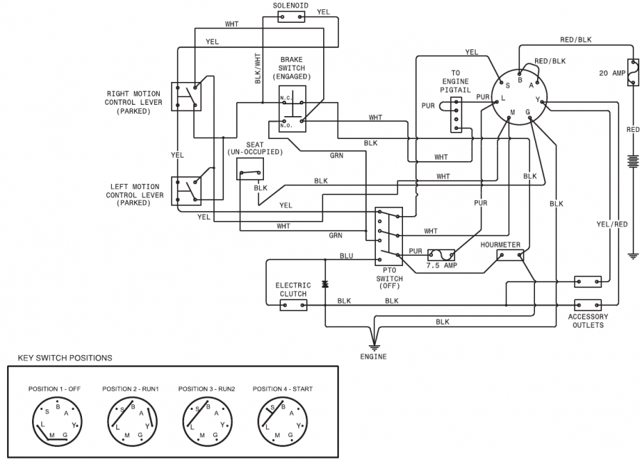 Husqvarna - Z460XS - SCHEMATIC SCHEMATIC