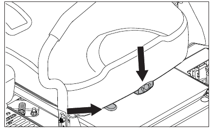 Husqvarna - Z460XS - Seat Adjustment Seat Adjustment