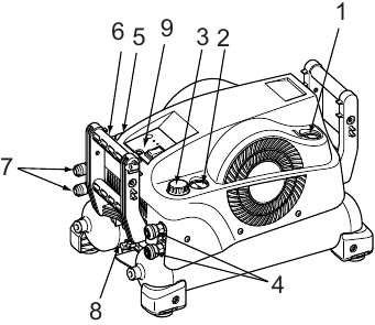 Makita - AC320H - Explanation of general view Explanation of general view