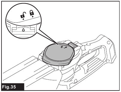 Makita - UM600D - Installing the shear blades - Step 8 Installing the shear blades - Step 8