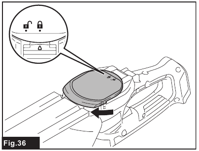 Makita - UM600D - Installing the shear blades - Step 9 Installing the shear blades - Step 9