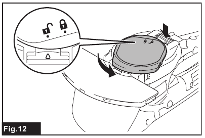 Makita - UM600D - Removing the shear blades - Step 2 Removing the shear blades - Step 2