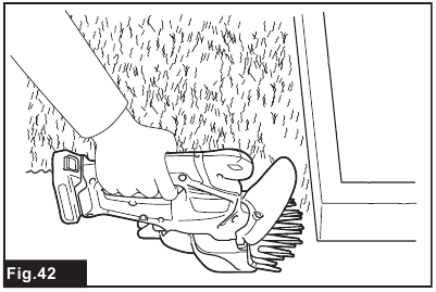 Makita - UM600D - Shearing (for grass shear) - Step 2 Shearing (for grass shear) - Step 2