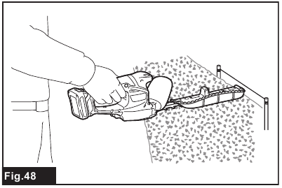 Makita - UM600D - Trimming (for hedge trimmer) - Step 4 Trimming (for hedge trimmer) - Step 4