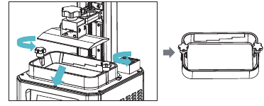 Creality - HALOT-ONE - Leveling the Platform 1 Leveling the Platform 1