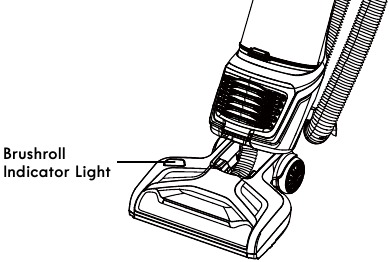 Kenmore - AllergenSeal DU2055 - BRUSHROLL INDICATOR LIGHT BRUSHROLL INDICATOR LIGHT