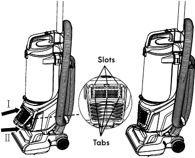 Kenmore - AllergenSeal DU2055 - HEPA MEDIA EXHAUST FILTER CLEANING - Step 3 HEPA MEDIA EXHAUST FILTER CLEANING - Step 3