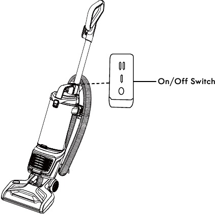 Kenmore - AllergenSeal DU2055 - UPRIGHT MODE UPRIGHT MODE
