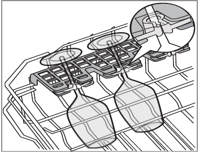 Frigidaire - FGID2479SF - Cup Shelf/Stemware Holders - Step 2 Cup Shelf/Stemware Holders - Step 2
