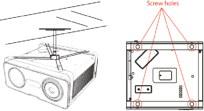 YABER - V10 - Install on the Ceiling Install on the Ceiling