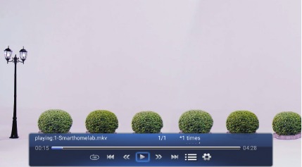 YABER - Ace K1 - Music Play Interface Music Play Interface