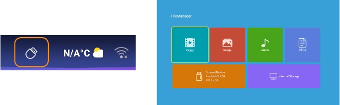 YABER - Ace K1 - Play Video/ Image/ Audio/ Office in the USB Insert Mode Play Video/ Image/ Audio/ Office in the USB Insert Mode