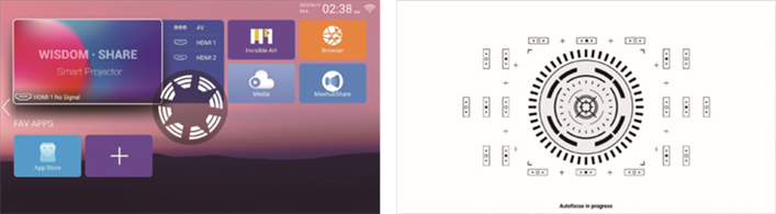 YABER - U11 SMART - Focus Adjustment Focus Adjustment