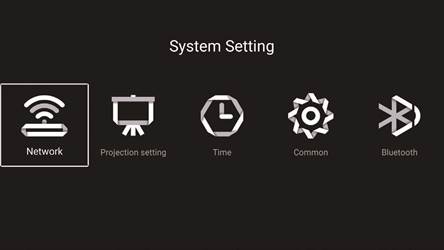 YABER - U11 SMART - Projector System Setting Projector System Setting