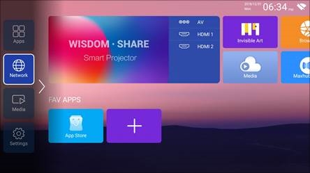 YABER - Pro U6 - Miracast ( for Android Devices ) - Step 1 Miracast ( for Android Devices ) - Step 1