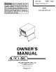 Miller Electric AUTO ARC AATC-150 Owner's Manual