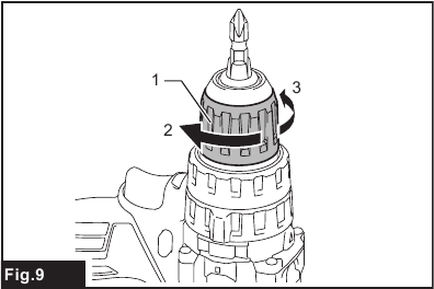 Makita - HP002G - Installing or removing driver bit/drill bit Installing or removing driver bit/drill bit