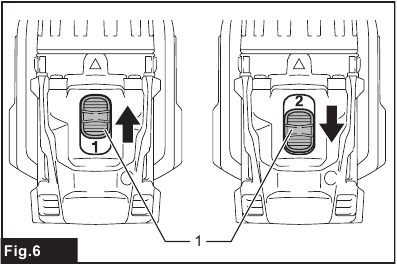 Makita - HP002G - Speed change Speed change