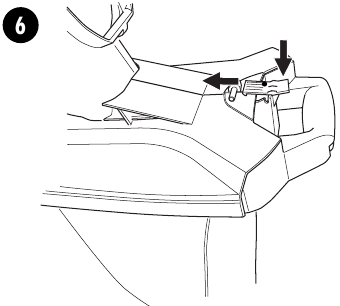 Black & Decker - LEAF HOG BV4000 - To fit the bag assembly to your product - Step 2 To fit the bag assembly to your product - Step 2
