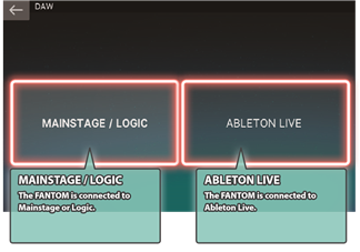 Roland - FANTOM-6 - Configuring the FANTOM - Step 1 Configuring the FANTOM - Step 1