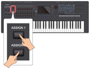 Roland - FANTOM-6 - Using the Control Knobs for Control Using the Control Knobs for Control
