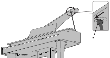 Roland - GP-3 - Opening the Top - Step 2 Opening the Top - Step 2