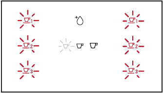 Beko - TKM8961B - Notifications - Coffee-making error 2 Notifications - Coffee-making error 2