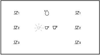 Beko - TKM8961B - Notifications - Product is ready to make coffee Notifications - Product is ready to make coffee