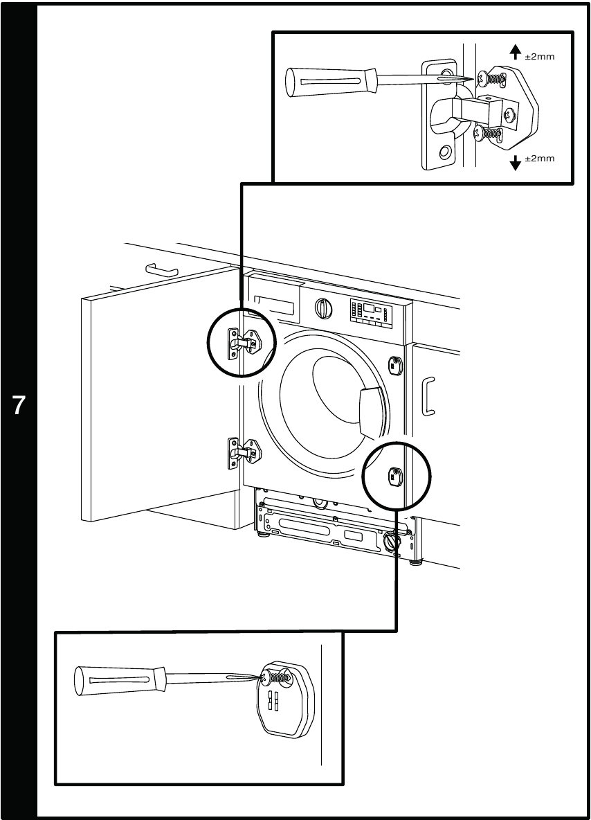 Beko - WTIK72111 - BUILT-IN INSTALLATION - Step 6 BUILT-IN INSTALLATION - Step 6