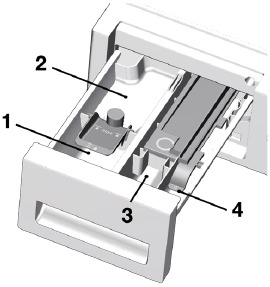 Beko - WTIK72111 - Detergent drawer compartments Detergent drawer compartments