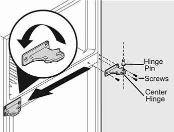 Frigidaire - FGHT2055VF - Center Hinge Center Hinge