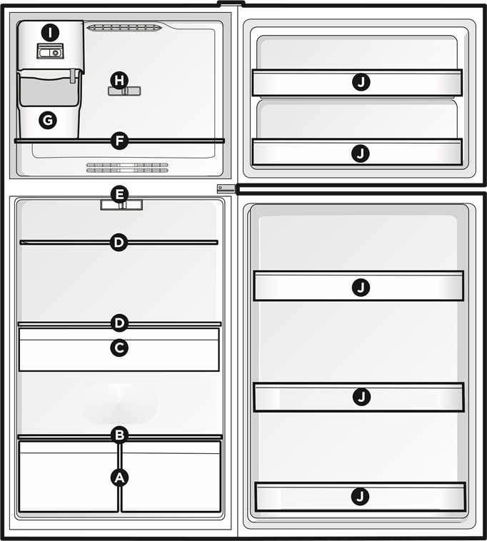 Frigidaire - FGHT2055VF - FEATURES (FRIGIDAIRE) FEATURES (FRIGIDAIRE)