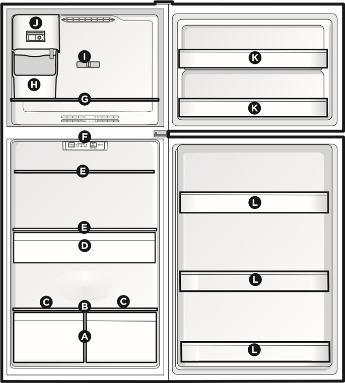 Frigidaire - FGHT2055VF - FEATURES (GALLERY/PROFESSIONAL) FEATURES (GALLERY/PROFESSIONAL)