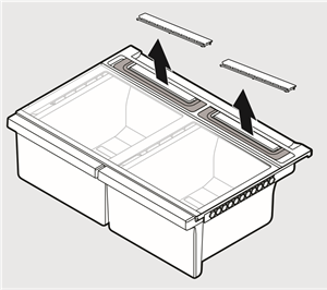 Frigidaire - FGHT2055VF - Remove the auto humidity cover Remove the auto humidity cover